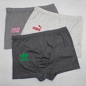 شورت مردانه نیم پا ملانژ سایز 3XL جین ۱۲ تایی