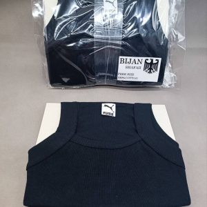 رکابی مردانه تنگ تاپ ملانژ فانریپ بیژن مشکی فری سایز